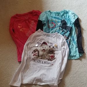 Girls long sleeve shirts
